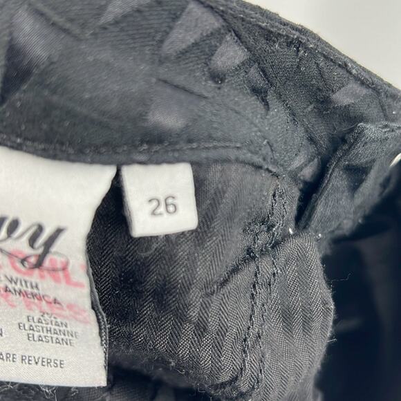 Siwy Women's Low Rise Skinny Jeans with geometric pattern - Black - 26 - Picture 5 of 7